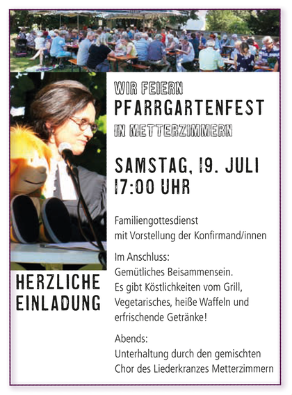 Pfarrgartenfest 2025