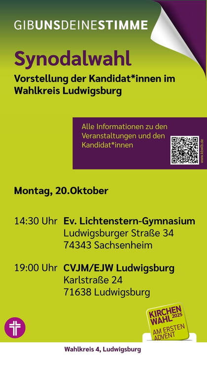 Kirchenwahl 2025